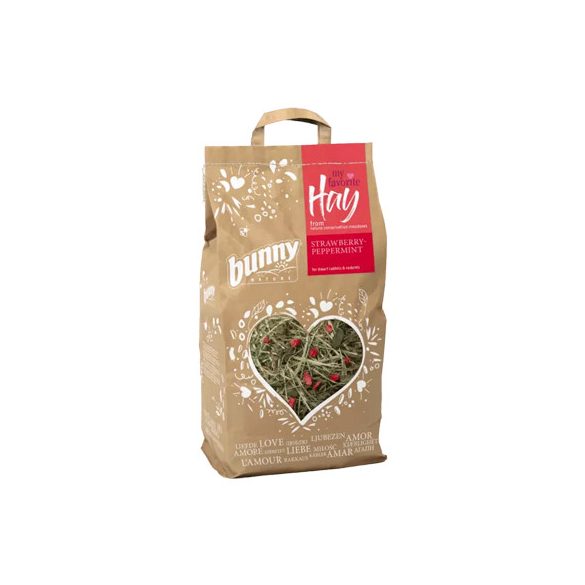 my favorite Hay from nature conservation meadows STRAWBERRY-PEPPERMINT 100g