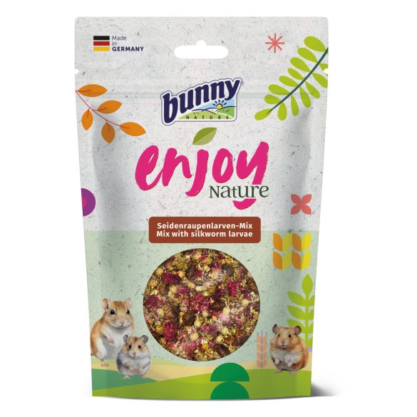 EnjoyNature Mix with silkworm larvae 40g