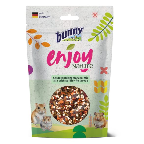 EnjoyNature Mix with soldier fly larvae 90g