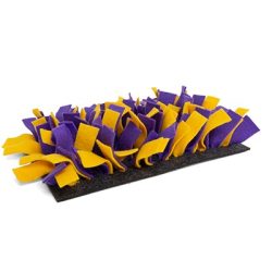 Snufflemat FELT (purple/yellow)