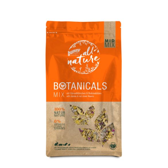 BOTANICALS MID MIX 
Mix with daisies & red clover flowers 120 g