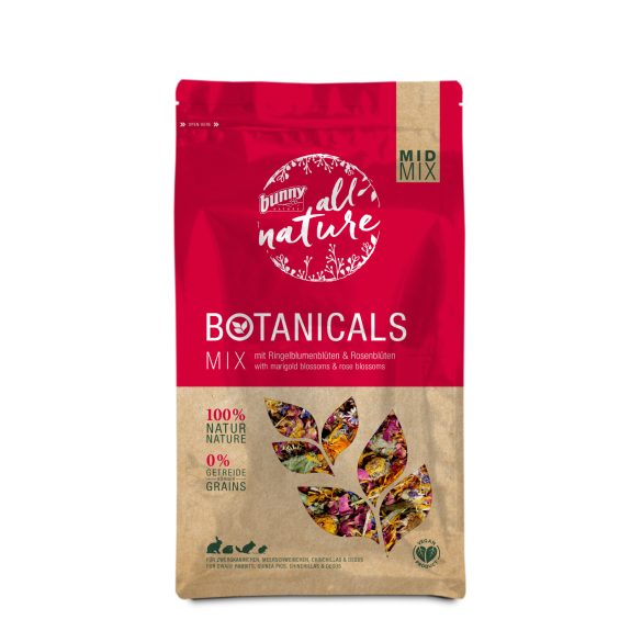 BOTANICALS MID MIX 
Mix with marigold blossoms & rose blossoms 130 g